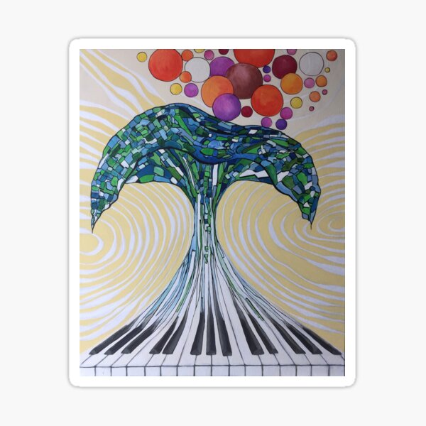 Chopin Music Nocturne Sticker