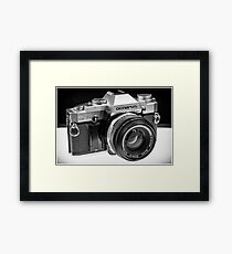 Old School Camera Framed Print