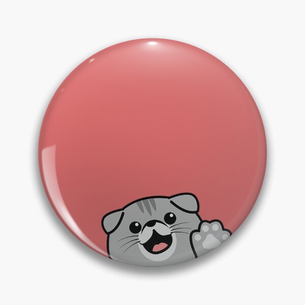 Item preview, Cute Scottish Fold Cat saludando a usted! designed and sold by unknownvirtuoso.