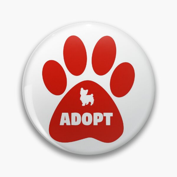 Item preview, Cute Pets Paw Cat Dog Adopt Red designed and sold by livianasgifts.