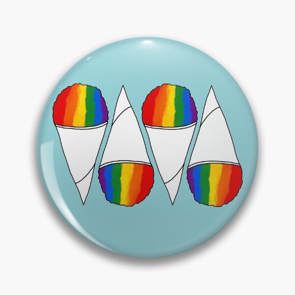 Item preview, Rainbow Snow Cone Pattern designed and sold by SimplyPride.