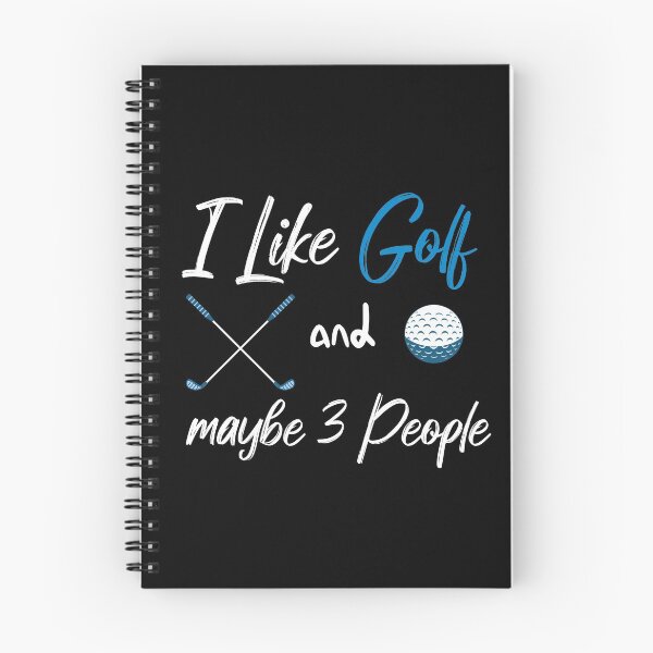 Item preview, I Like Golf And Maybe 3 People Quote With Sticks And Balls Graphic illustration  designed and sold by MerchSpot.