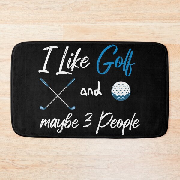 Item preview, I Like Golf And Maybe 3 People Quote With Sticks And Balls Graphic illustration  designed and sold by MerchSpot.