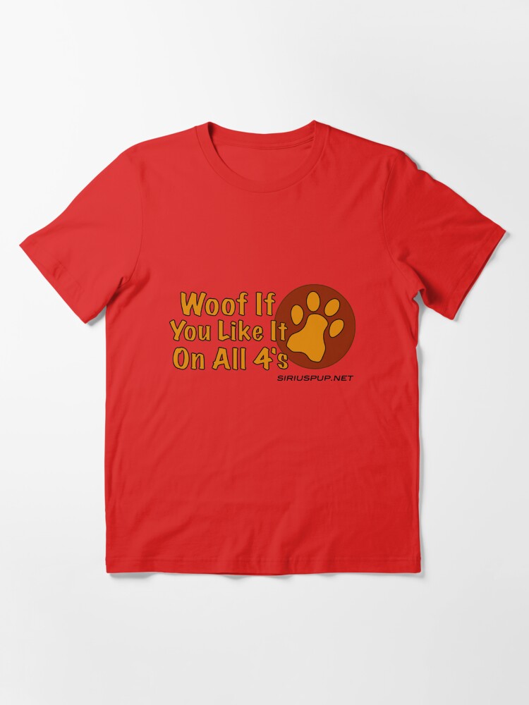 Alternative Ansicht von Woof Wenn du magst! Essential T-Shirt