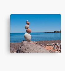 Sugarloaf Zig Zag Canvas Print