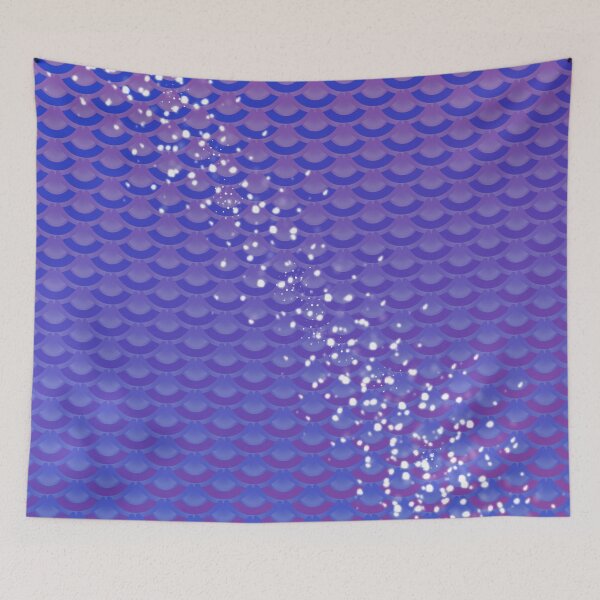 Item preview, Colourful magic mermaid scales designed and sold by Ittele.