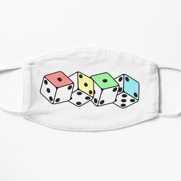 Pastellwürfel - ACAB / 1312 Flache Maske