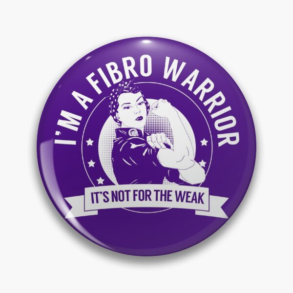 Item preview, Fibro Warrior It's Not For The Weak For Fibromyalgia Awareness designed and sold by Chargie.