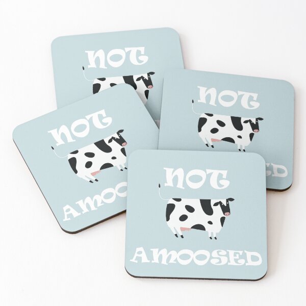 Item preview, Not Amoosed, Not amused cow designed and sold by DD1492.