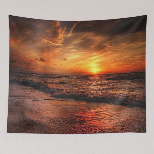 Item preview, Sunset over Sea designed and sold by geeverny.