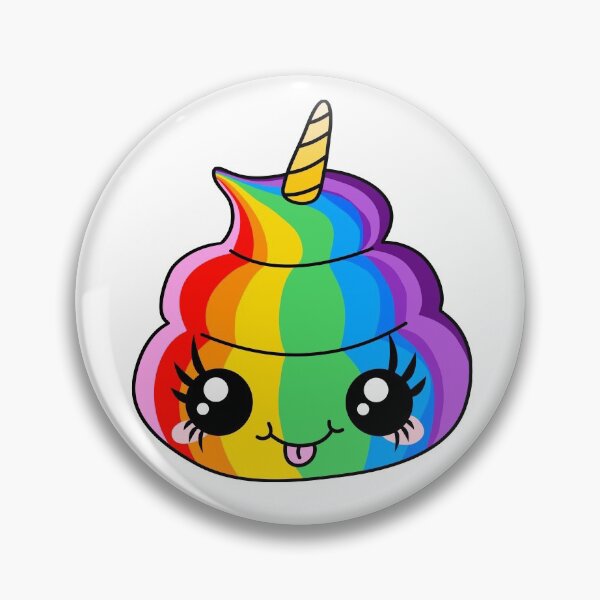 Item preview, Unicorn Rainbow Poop designed and sold by NOTSNIW ART.