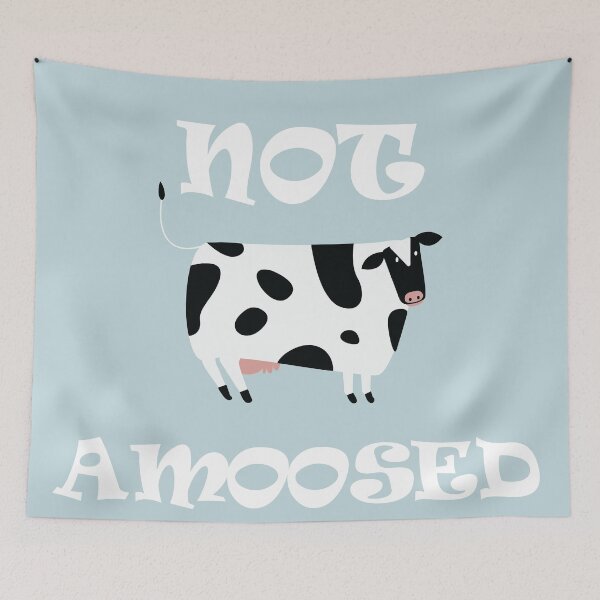 Item preview, Not Amoosed, Not amused cow designed and sold by DD1492.