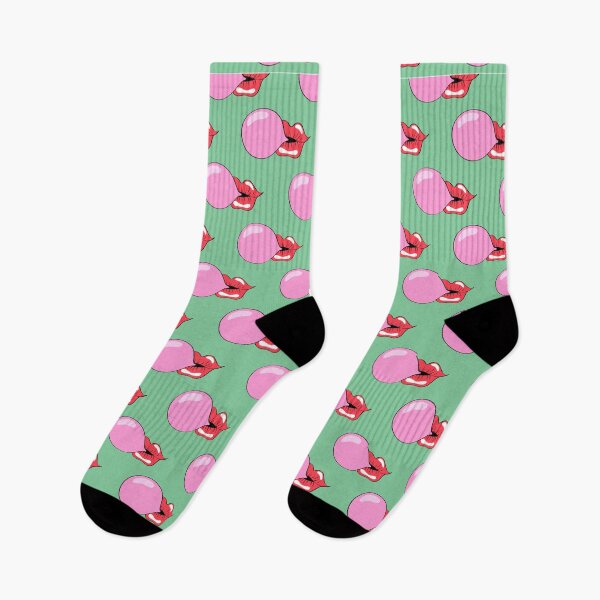 Item preview, Pattern Lips Blowing Pink Gum Cute Gift For Girls  designed and sold by OhmyShop.