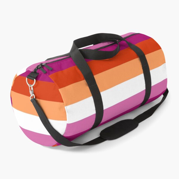 Item preview, Lesbian (new) Pride Large Flag Print  designed and sold by SimplyPride.