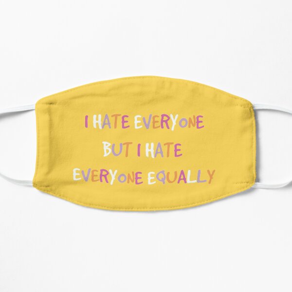 Waterloo Road - Grantly Budgen Quote Flat Mask