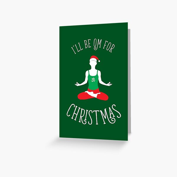 Betty Boop Merry Christmas Card Yoga Mat