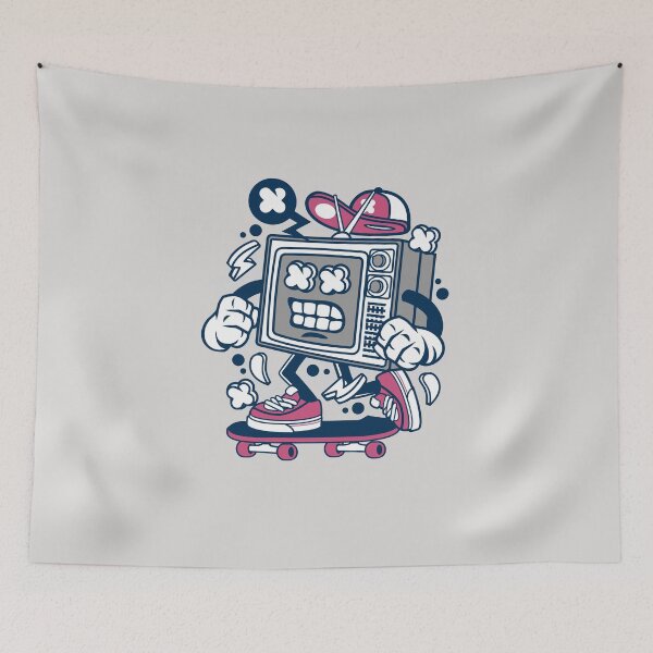 Item preview, TV Skater  designed and sold by CartoonTshirtD.