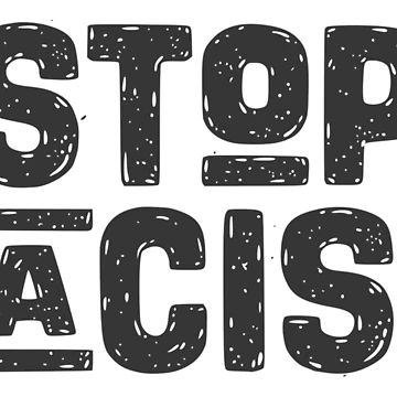 Artwork thumbnail, STOP RACISM by Rawpixel