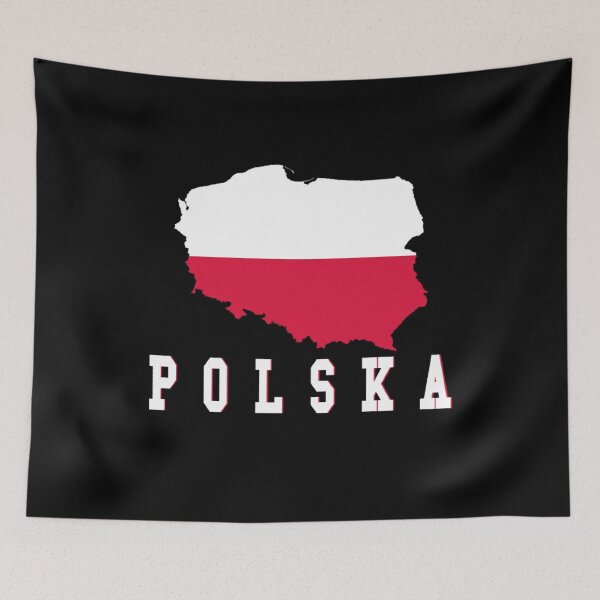 Item preview, Bandera de Polonia Esquema del país designed and sold by JG0024.
