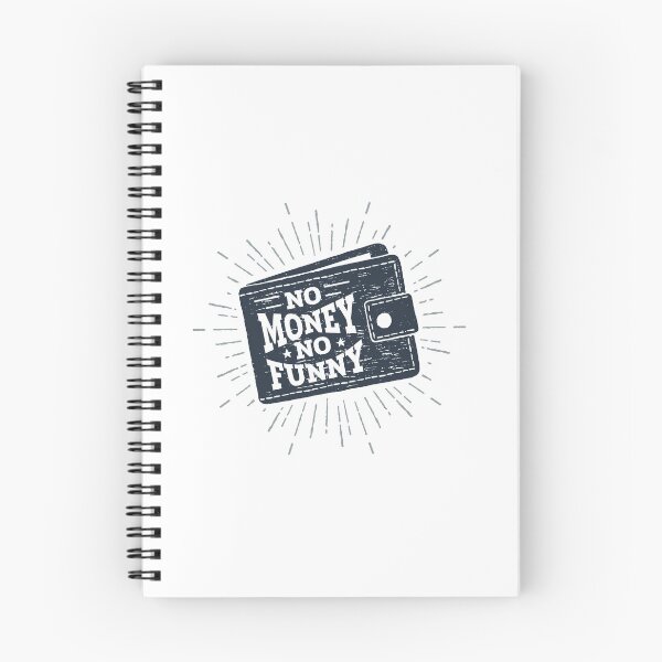 Item preview, Wallet. No Money, No Funny. Humor designed and sold by Sloth Astronaut.