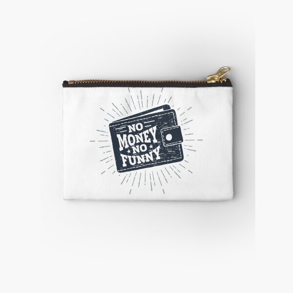 Item preview, Wallet. No Money, No Funny. Humor designed and sold by Sloth Astronaut.