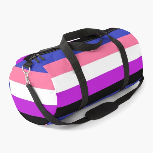Item preview, Genderfluid Pride Large Flag Print  designed and sold by SimplyPride.