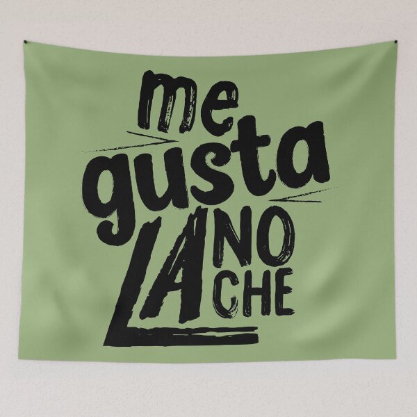 Item preview, MegustaLaNOCHE B&W designed and sold by MARIA ATHANASIA SKOUROLIAKOU.