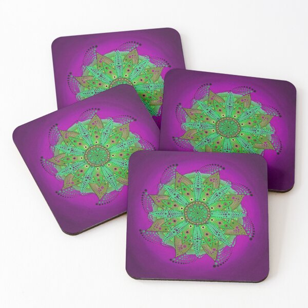Item preview, Purple and green mandala  designed and sold by JWRocks.