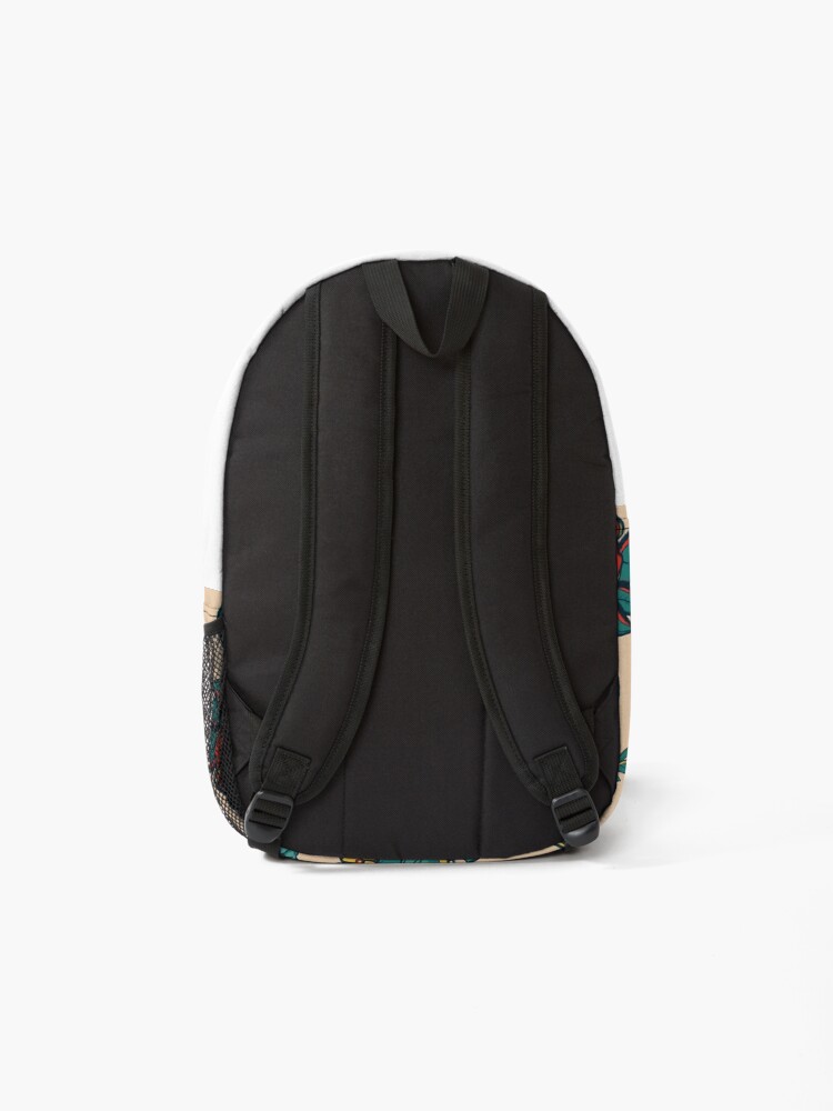 Alternate view of Punk Tattoo Pattern Design and Illustration Backpack