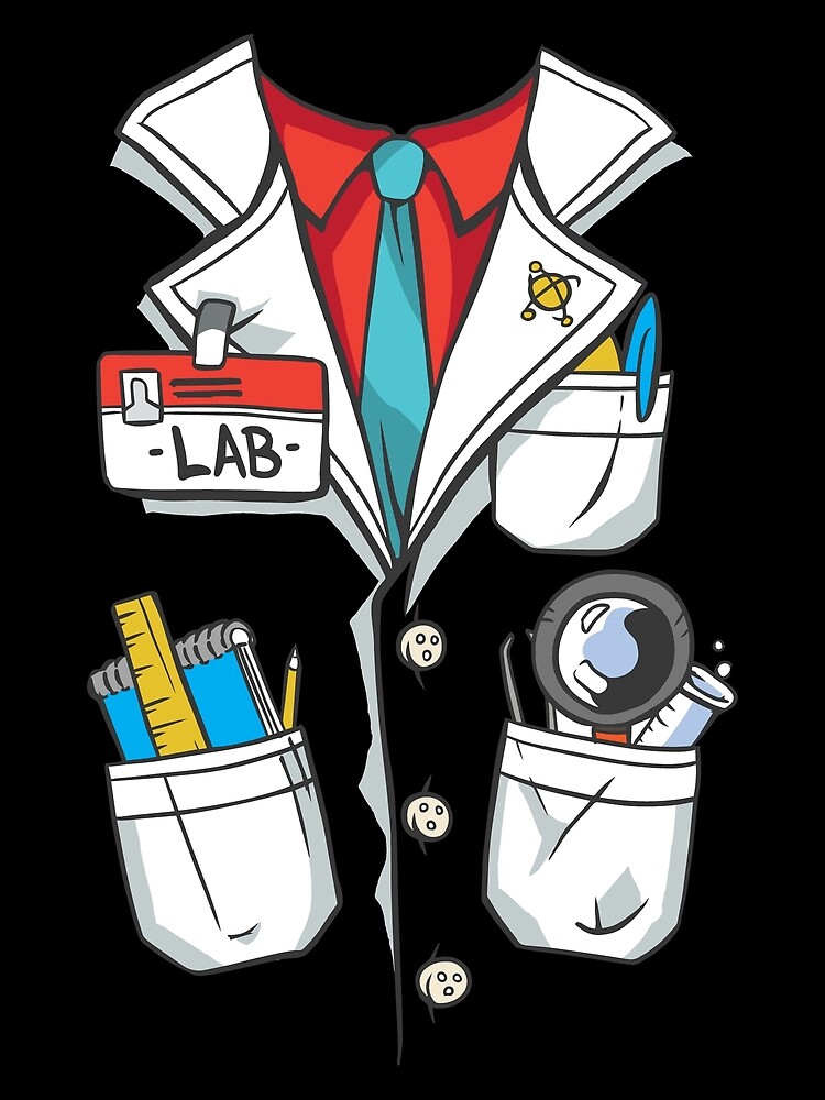 "lab coat costume " Poster for Sale by pirminio Redbubble