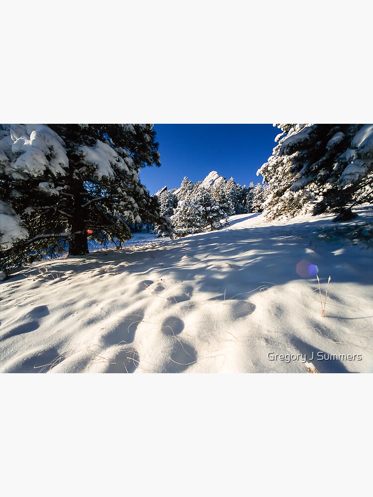 Deep In Snow At The Flatirons by nikongreg