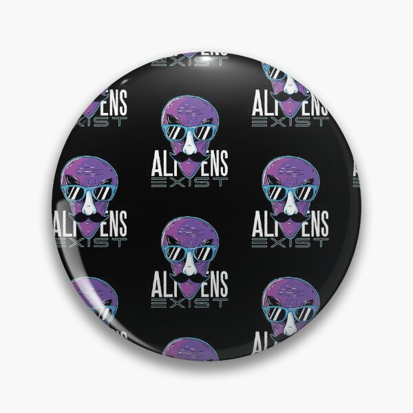 Item preview, Aliens Exist Funny Aliens Design designed and sold by DavinciStore21.
