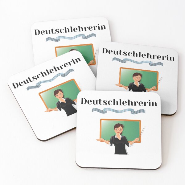 Item preview, Female German Teacher Deutschlehrerin Female Deutsch Design designed and sold by Time4German.