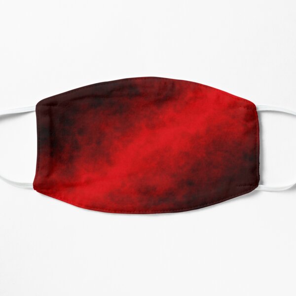 Red Smoke Flat Mask