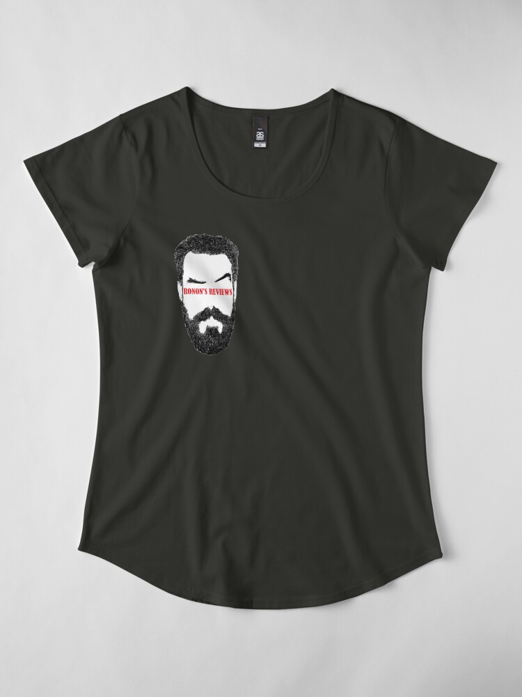 Alternate view of Ronon's Reviews New Logo Premium Scoop T-Shirt