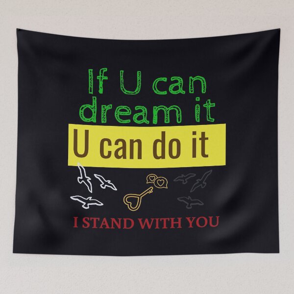 Item preview, If U can dream U can do it I stand with you vBLM designed and sold by Thrrmpimorn.