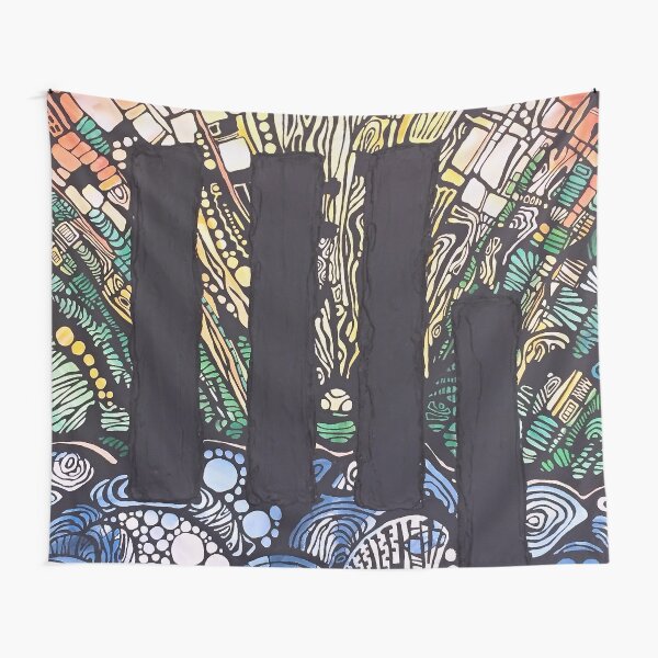 Beethoven symphony #5 - music visualised Tapestry