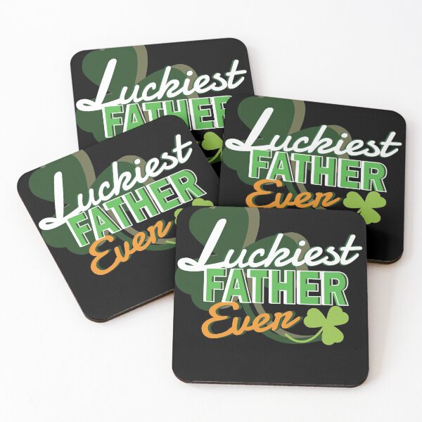 Item preview, Luckiest Father Ever designed and sold by DavinciStore21.