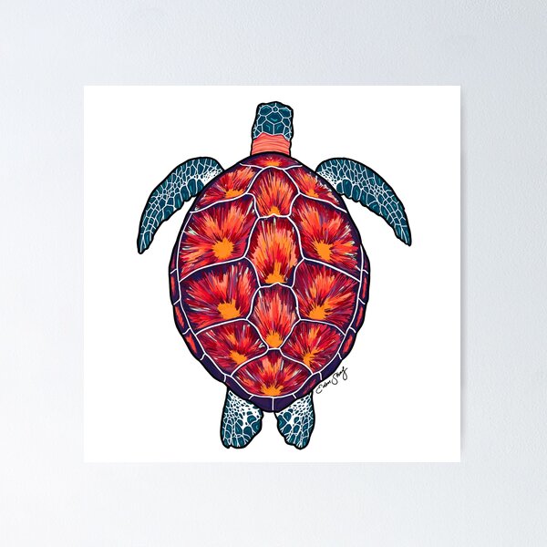 Item preview, Sea Turtle  designed and sold by EdenEtc.