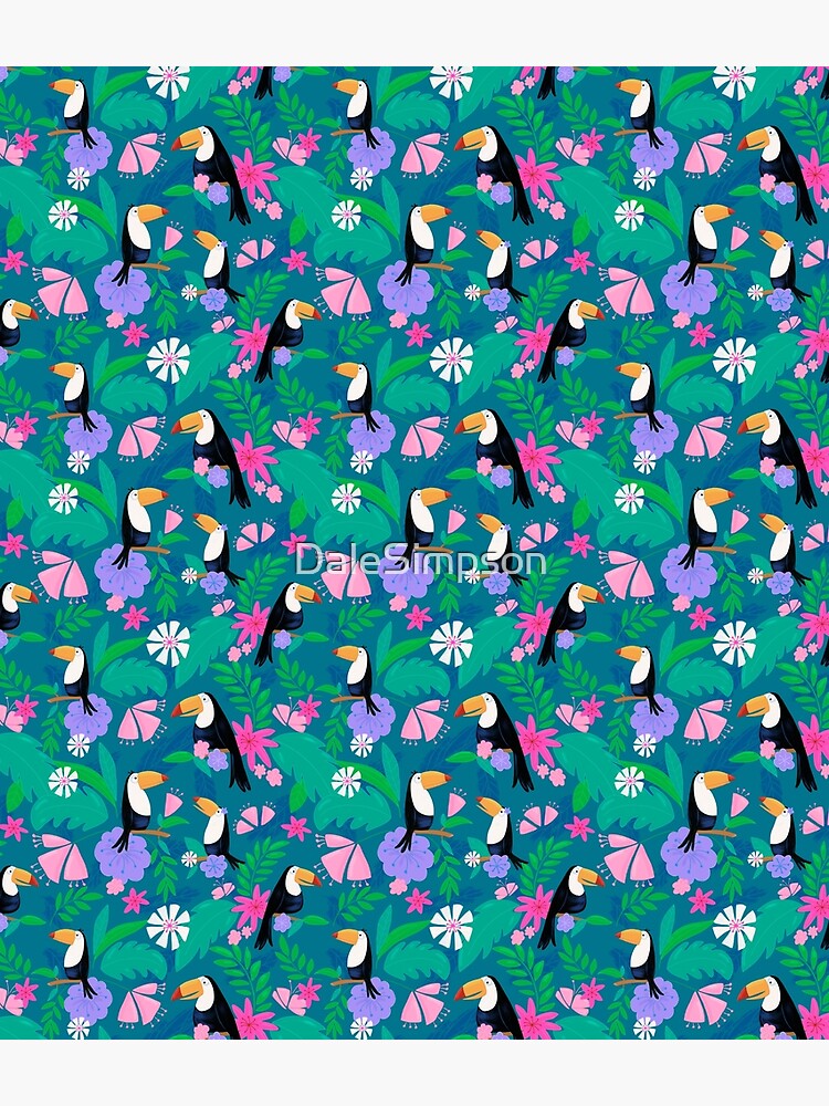Tropical Toucan Jungle by DaleSimpson
