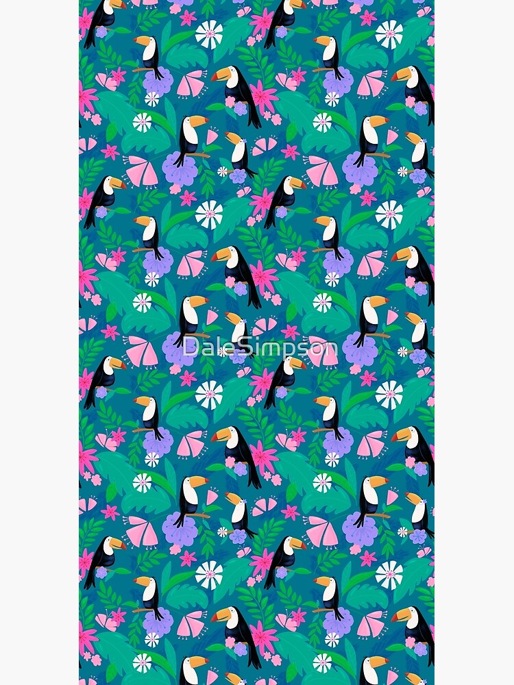 Tropical Toucan Jungle by DaleSimpson