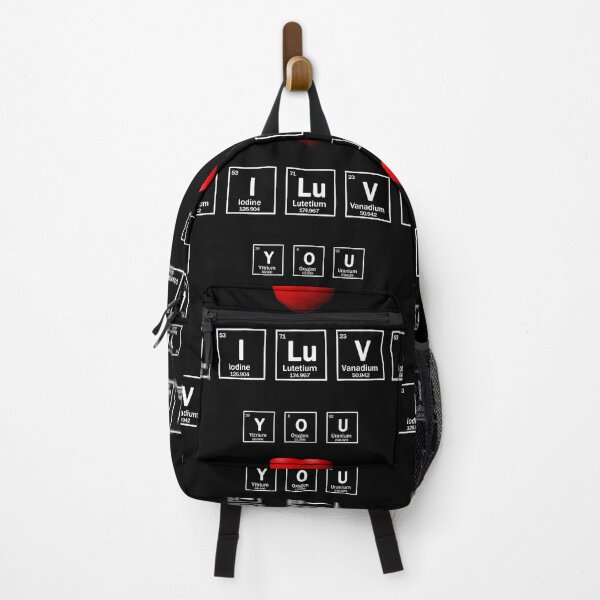 Item preview, I LUV YOU chemical elements and red heart designed and sold by patriotazx.
