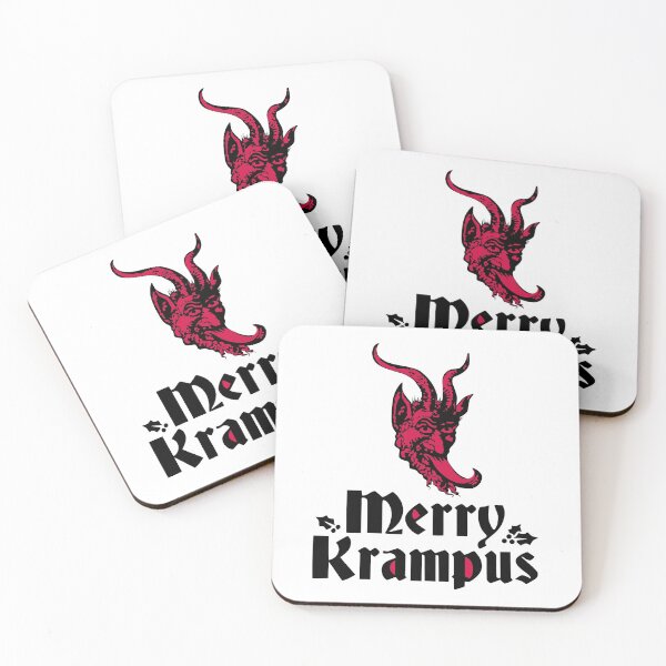Item preview, Merry Krampus designed and sold by Horrorshow Art.