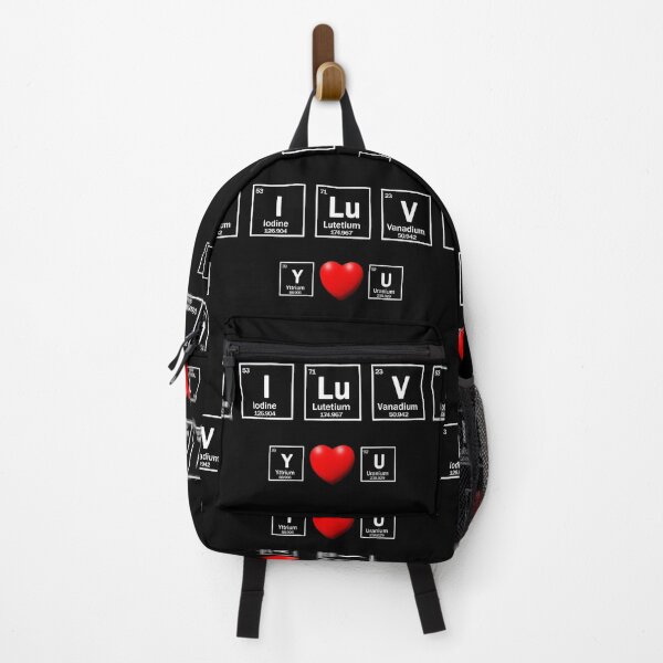 Item preview, I LUV YOU chemical elements and red heart designed and sold by patriotazx.