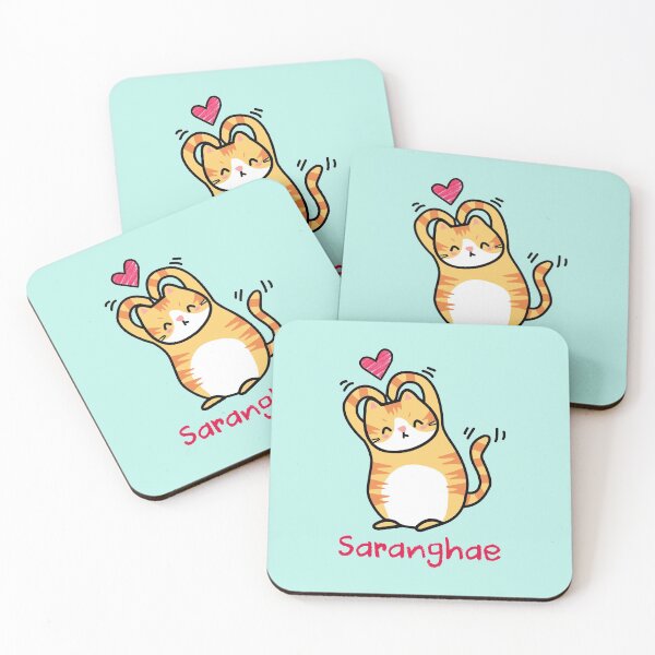Item preview, Saranghae Cat designed and sold by LilFurKids.