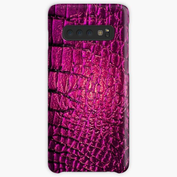 Luxury Purple Crocodile Skin Samsung Galaxy Snap Case