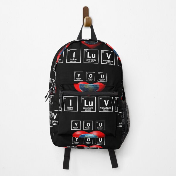 Item preview, I LOVE YOU chemical elements ,red heart and planet earth designed and sold by patriotazx.