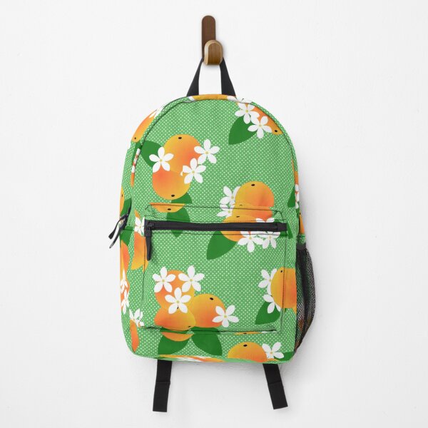 Item preview, Orange Blossom Pop Art Green designed and sold by MerryMakewell.