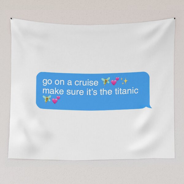 Item preview, go on a cruise make sure it’s the titanic designed and sold by Designed By Rachel.