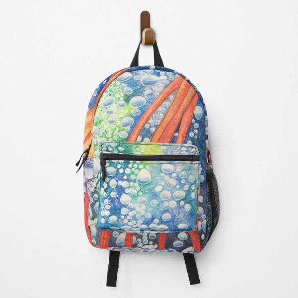 Red Bubble Squid Underwater Backpack